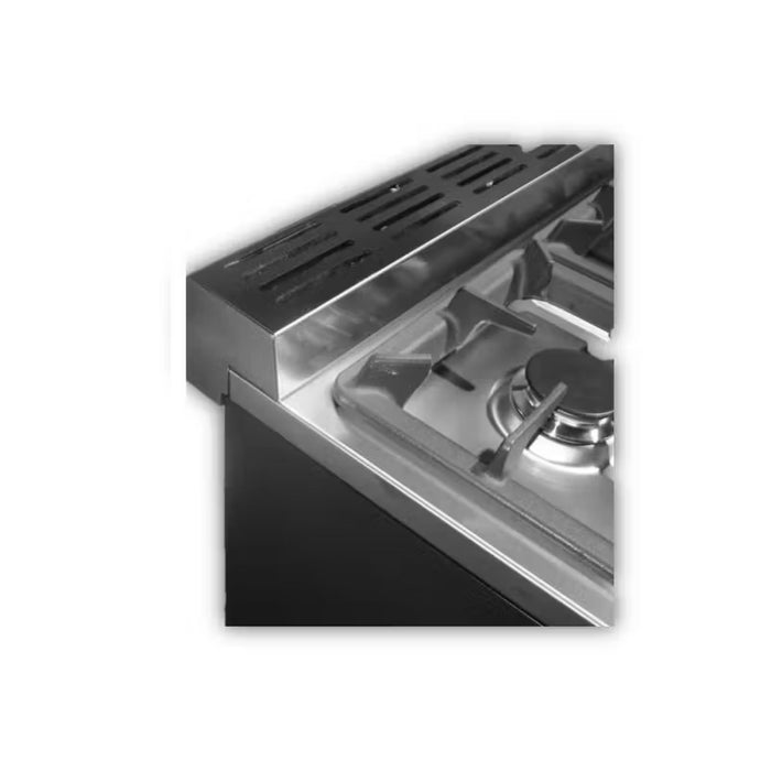 Verona 2-Inch Extended Backguard for Verona 36-Inch Range Stainless Steel