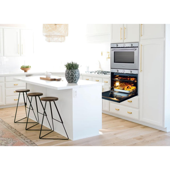 Verona 30-Inch Stainless Steel Built-In Gas Oven with 3.5 Cu. Ft. Capacity, Convection, Infrared Broiler and Digital Controls