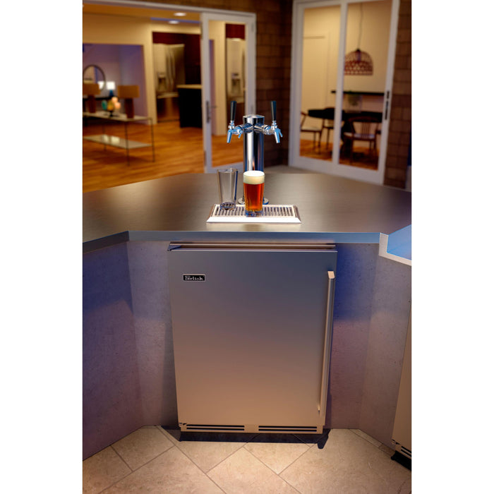 Perlick Signature Series 15" Indoor Refrigerator w/ Fully Integrated Panel-Ready Solid Door, Hinge Left