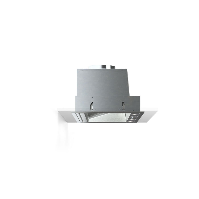 Verona 46-Inch Designer Series Hood Insert with 1200 CFM Blower, 4-Speed Fan, LED Lighting, and Stainless Steel Baffle Filters