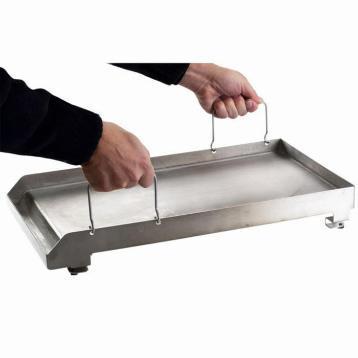 Verona Stainless Steel Griddle for Gas Cooktops and Ranges Heavy Duty, Even Heat Distribution and Easy Cleanup