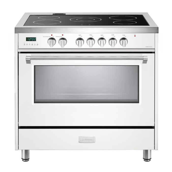 Verona 36-Inch 5.0 Cu. Ft. Colored Designer Series Freestanding Electric Range with Five Elements and True European Convection Oven