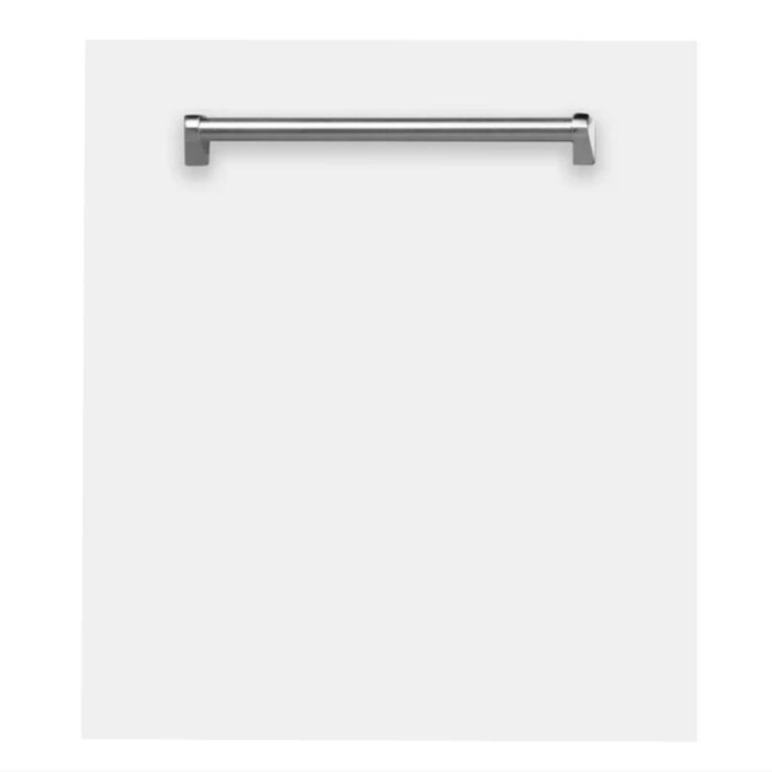 ZLINE 24-Inch Top Control Built-In Dishwasher with Stainless Steel Panel & Tub in Multi Color With Traditional Style Handle