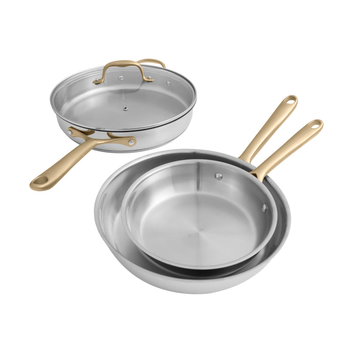 ZLINE 10-Piece Non-Toxic Stainless Steel Cookware Set
