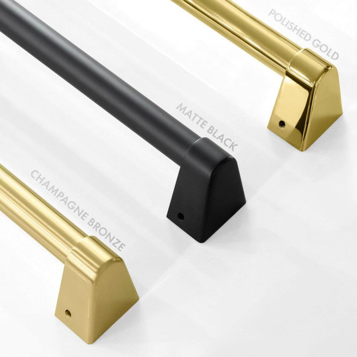 ZLINE 24" Autograph Edition Built-in Microwave Drawer in Black Stainless Steel and Polished Gold Accents