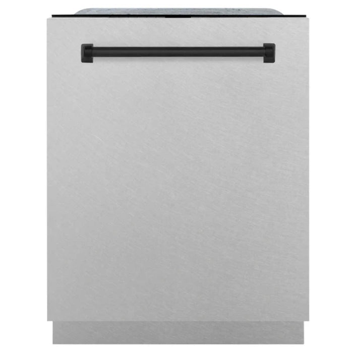 ZLINE Autograph Edition 24" Monument Series 3rd Rack Top Touch Control Tall Tub Satin Stainless Steel Dishwasher