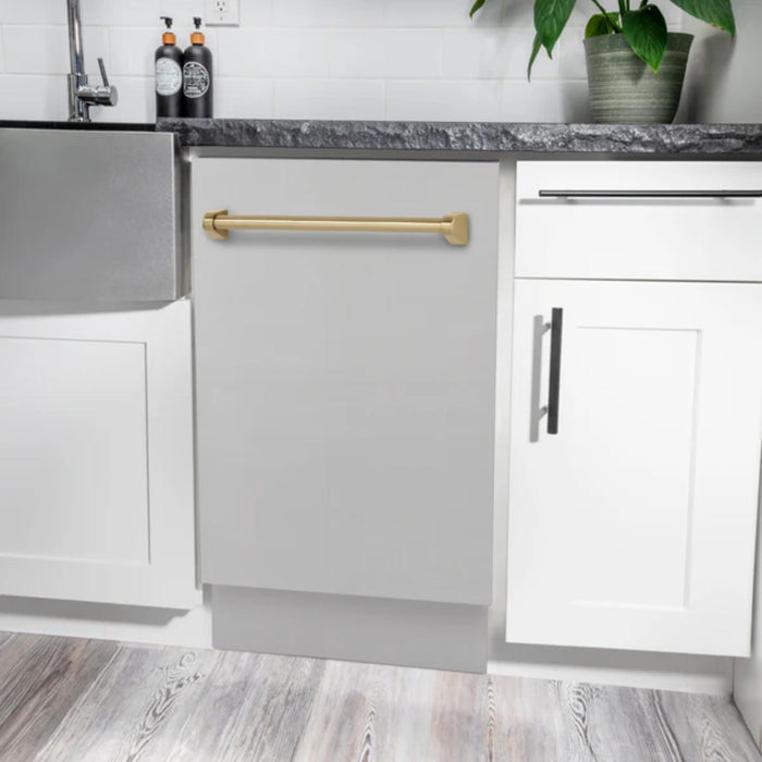 ZLINE Autograph Edition 18" and 24" Tallac DWVZ-304 Series 3rd Rack Top Touch Control Built-In Tall Tub Dishwashers