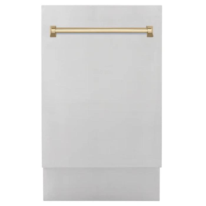 ZLINE Autograph Edition 18" and 24" Tallac DWVZ-304 Series 3rd Rack Top Touch Control Built-In Tall Tub Dishwashers