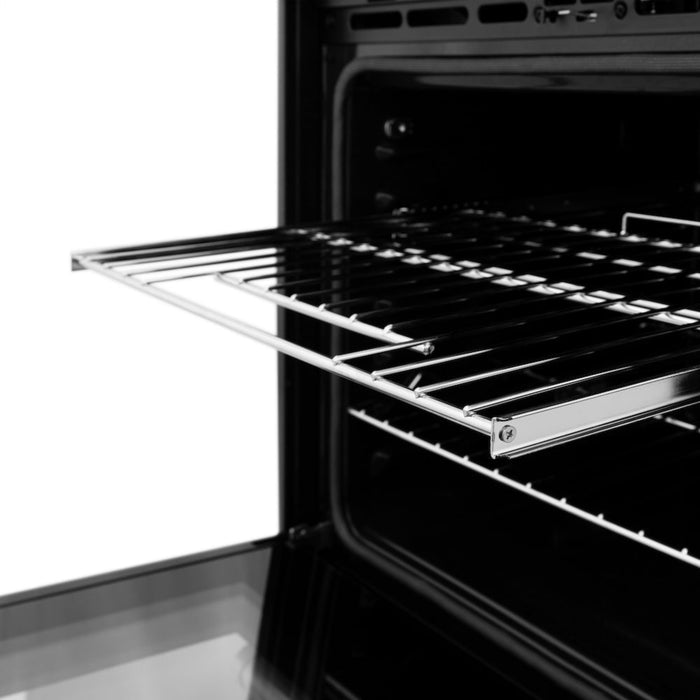 ZLINE 30" Autograph Edition Professional True Convection Single Wall Oven with Air Fry and Self Clean in Stainless Steel with Champagne Bronze Handle