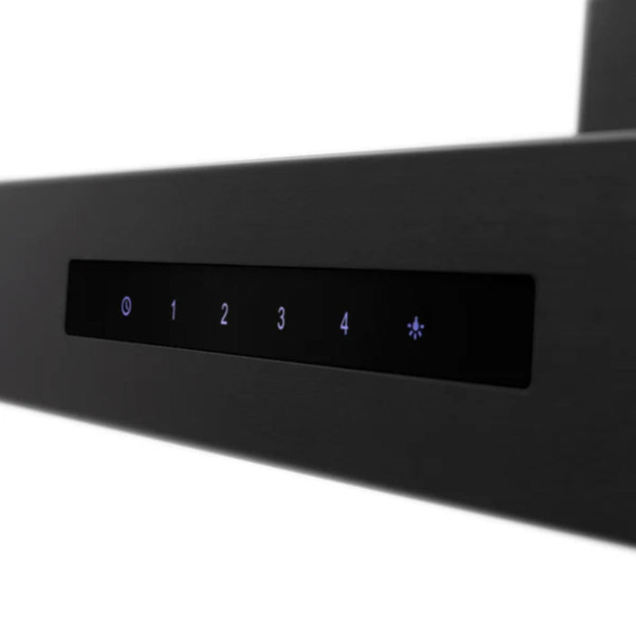 ZLINE Black Stainless Steel Convertible Wall Mount Range Hood (BSKEN Series)