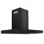 ZLINE Convertible Vent Wall Mount Range Hood in Black Stainless Steel with Crown Molding (BSKENCRN)