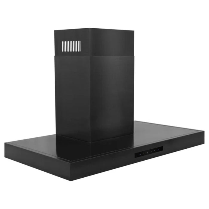 ZLINE Black Stainless Steel Convertible Wall Mount Range Hood (BSKEN Series)