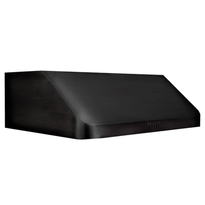 ZLINE 600 CFM Ducted Under Cabinet Range Hood in Black Stainless Steel