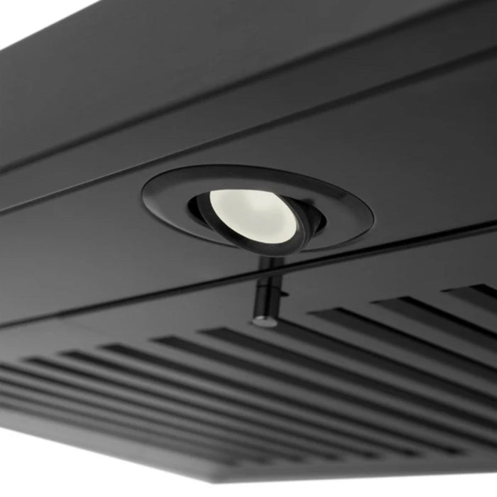 ZLINE Wall Mount Range Hood in Black Stainless Steel