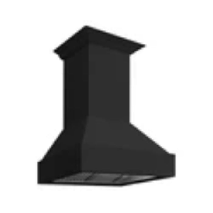 ZLINE 30" & 36" Wooden Wall Mount Range Hoods in Rustic Black Finish