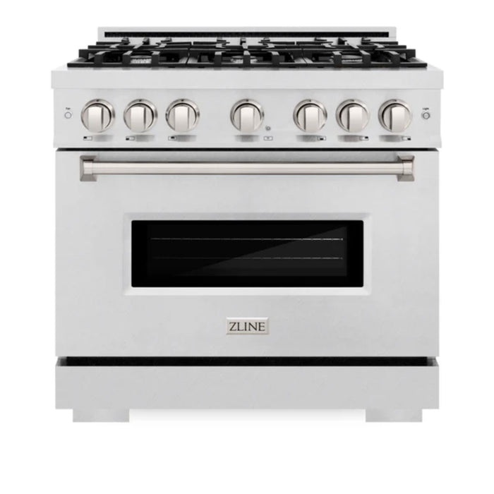 ZLINE Classic Dual Fuel Ranges Satin Stainless Steel Finish