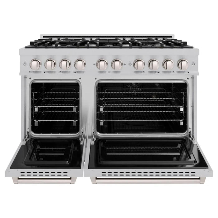 ZLINE Classic Dual Fuel Ranges Satin Stainless Steel Finish