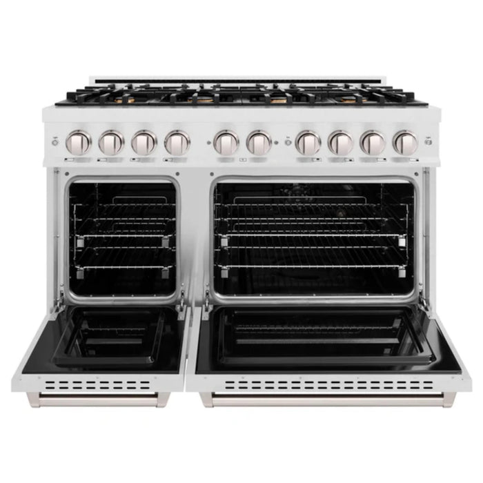 ZLINE Classic Dual Fuel Range Collection with Brass Burners
