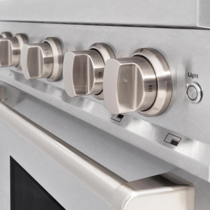ZLINE Classic Dual Fuel Range Collection with Brass Burners