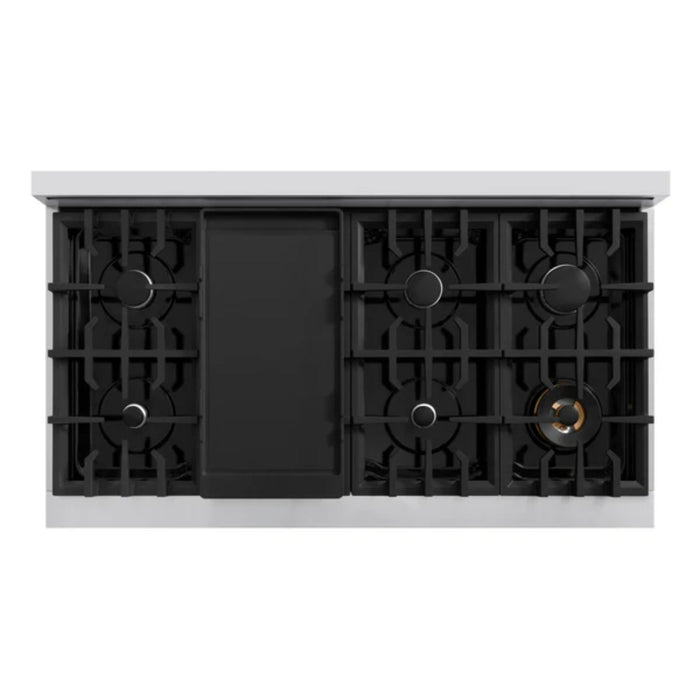 ZLINE Classic Dual Fuel Ranges with White Matte Door