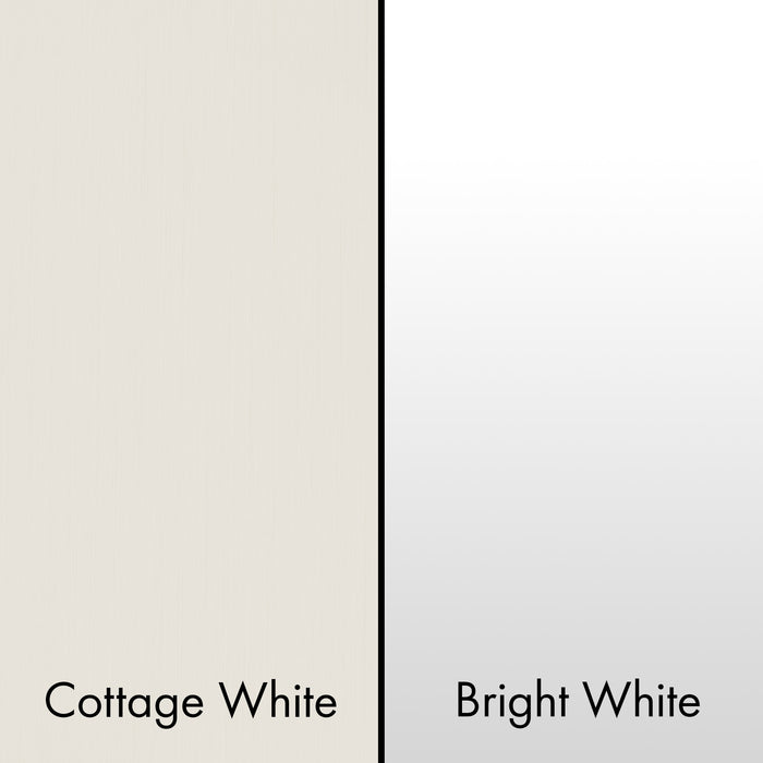ZLINE 30" Ducted Vent Wooden Convertible Vent Wall Mount Range Hood in Cottage White