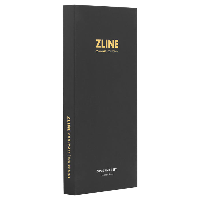 ZLINE 3-Piece Professional German Steel Kitchen Knife Set