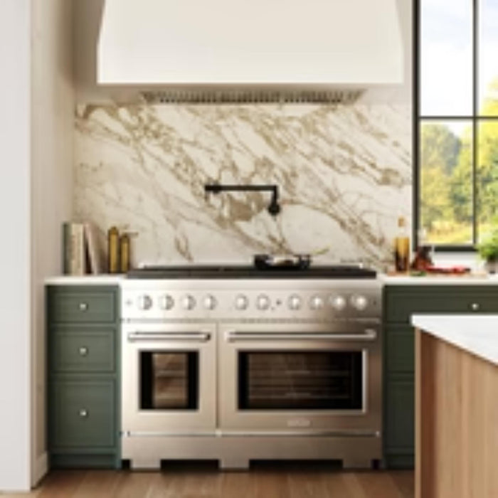 ZLINE Autograph Edition 48" & 36" Paramount Gas Ranges with  Cooktop and Dual Ovens in Stainless Steel