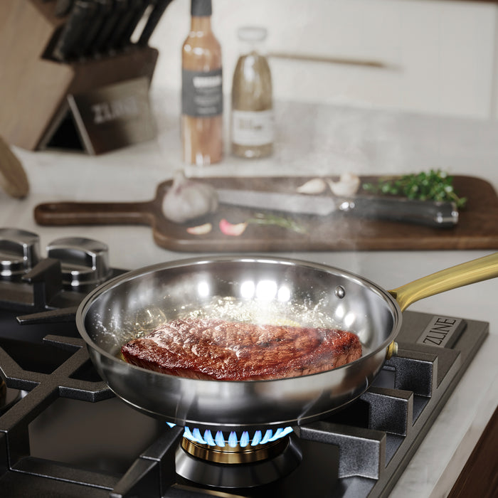 ZLINE 10-Piece Non-Toxic Stainless Steel Cookware Set