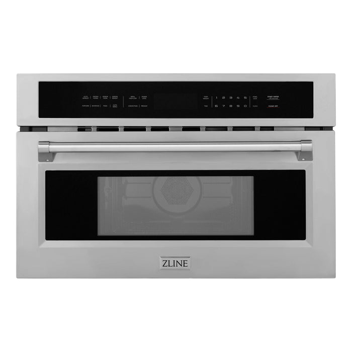 ZLINE 30" Built-in Convection Microwave Oven in Stainless Steel with Speed and Sensor Cooking