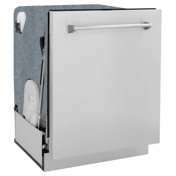 ZLINE Monument Series 24-Inch Top Control Dishwasher with 3rd Rack Stainless Steel