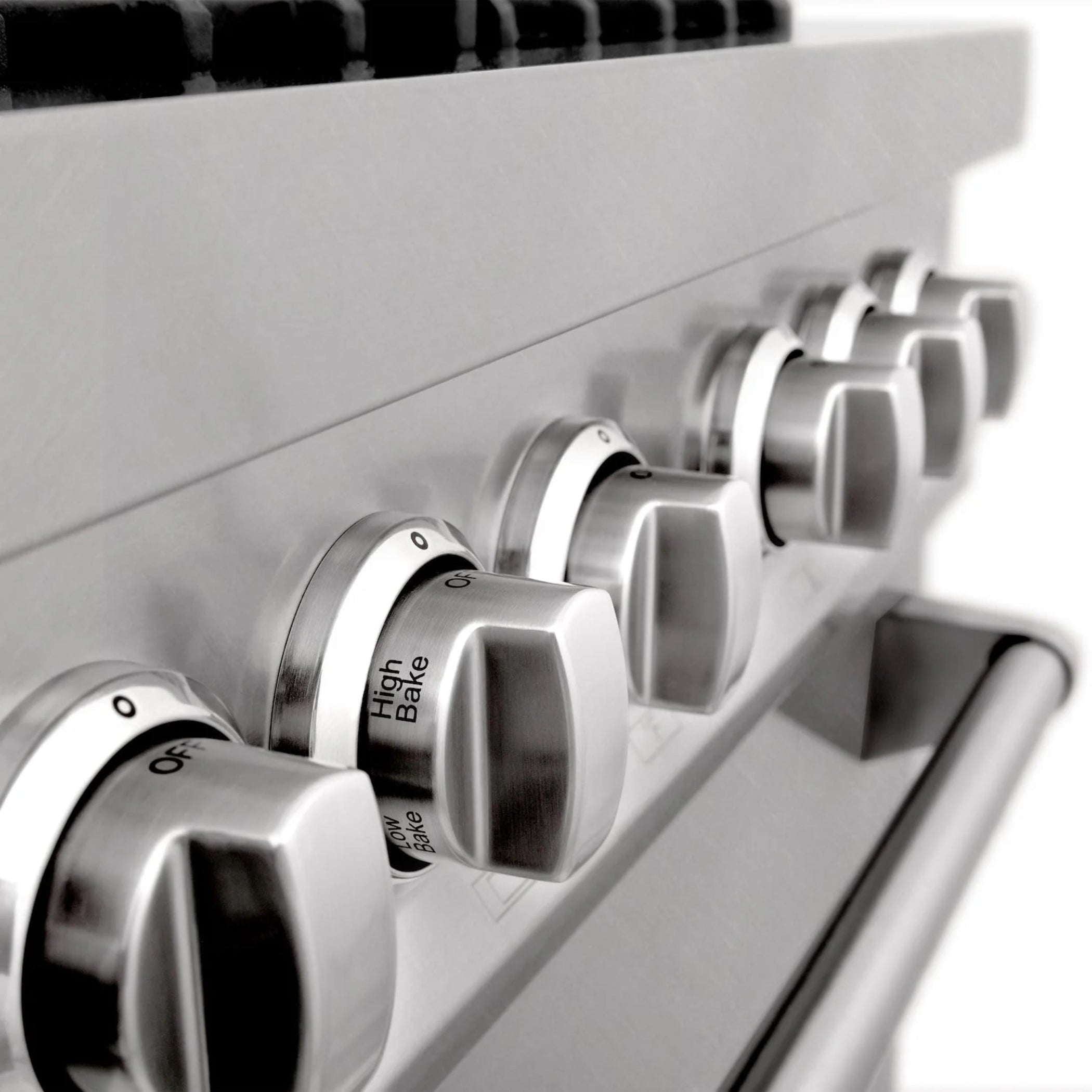 ZLINE Legacy Dual Fuel Ranges in Satin Stainless Steel with Built-In G ...