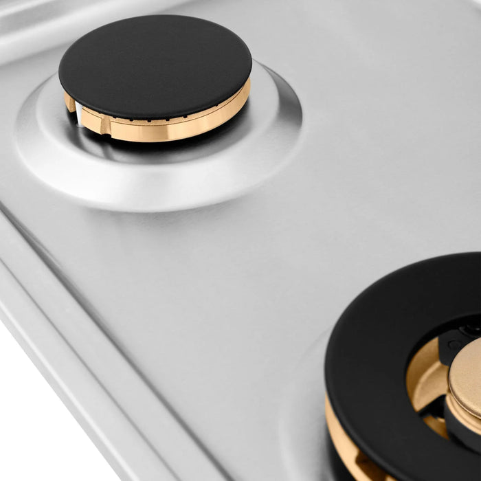 ZLINE Gas Cooktops with Brass Burners – 30" & 36"