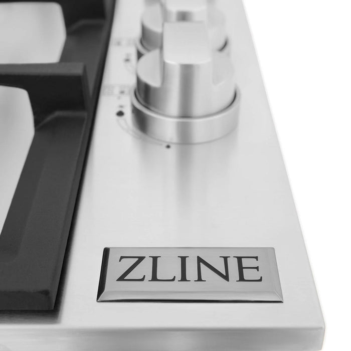 ZLINE Gas Cooktops with Brass Burners – 30" & 36"