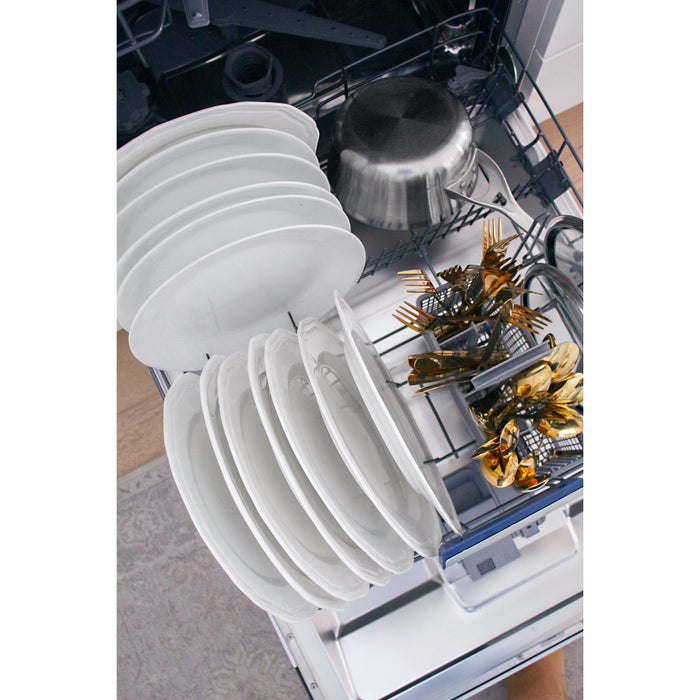 ZLINE 24" Tallac Series 3rd Rack Tall Tub Dishwasher in Stainless Steel, 51dBa