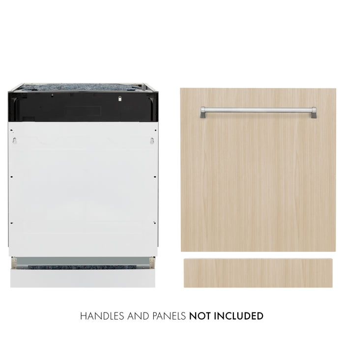 ZLINE 24" Tallac Series 3rd Rack Tall Tub Dishwasher in Stainless Steel, 51dBa