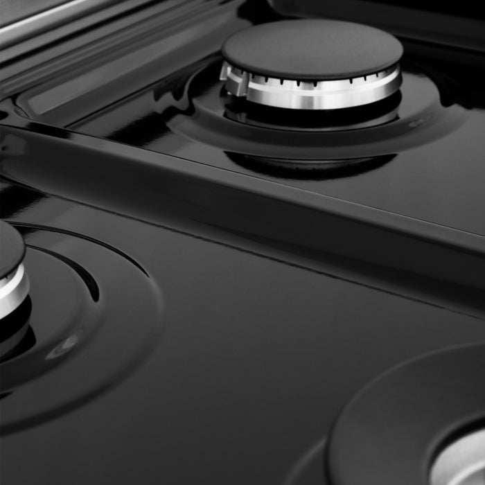 ZLINE 48" Legacy Dual Fuel Range with 7 Burner Gas Cooktop and 2 Electric Ovens in Stainless Steel