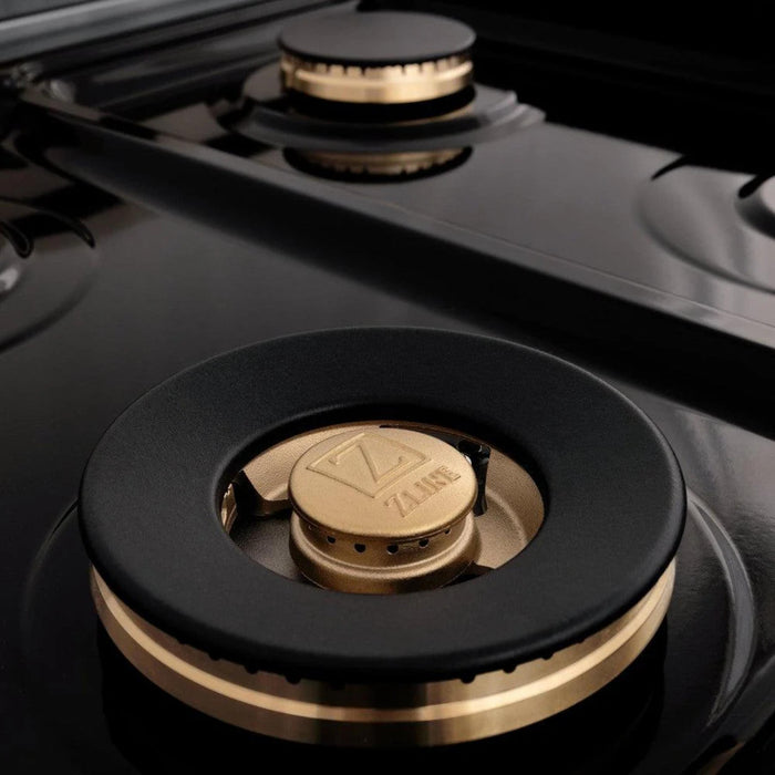 ZLINE Autograph Edition Dual Fuel Kitchen Package (30", 36", 48")