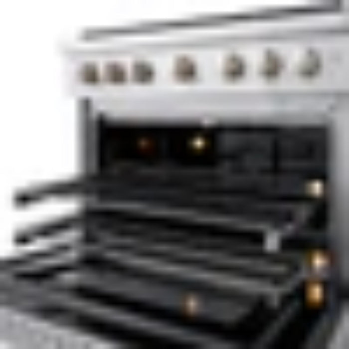 ZLINE Autograph Edition 48" & 36" Paramount Gas Ranges with  Cooktop and Dual Ovens in Stainless Steel