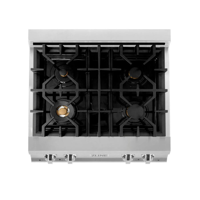 ZLINE Legacy Gas Rangetop with Brass Burners – 30", 36", & 48"