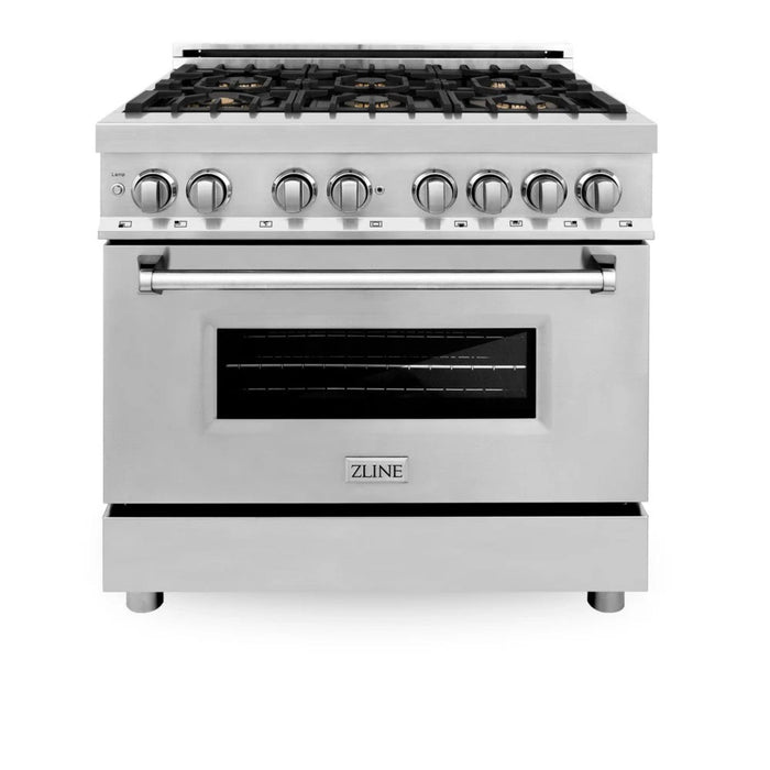 ZLINE Legacy Dual Fuel Range with Brass Burners – 24", 30", 36", and 48"