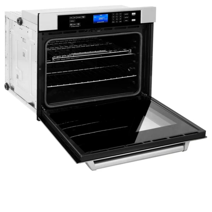 ZLINE 2-Piece Kitchen Packages – 30", 36", and 48" Dual Fuel Rangetop with 30" Wall Oven