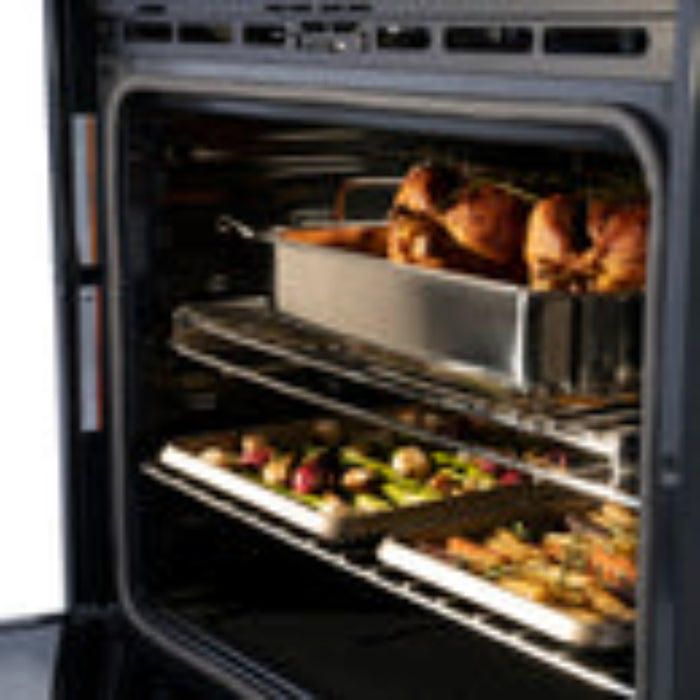 ZLINE 30" Professional Double Wall Oven with Self Clean and True Convection in Stainless Steel