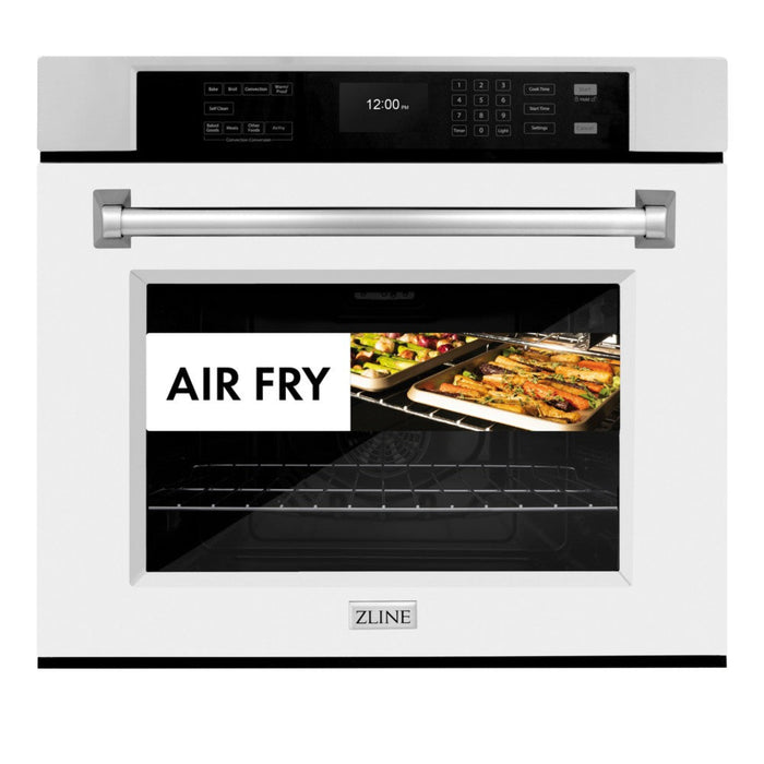 ZLINE 30" Professional True Convection Single Wall Oven with Air Fry and Self Clean in Stainless Steel