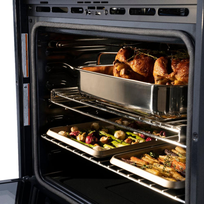 ZLINE 30" Professional True Convection Single Wall Oven with Air Fry and Self Clean in Stainless Steel