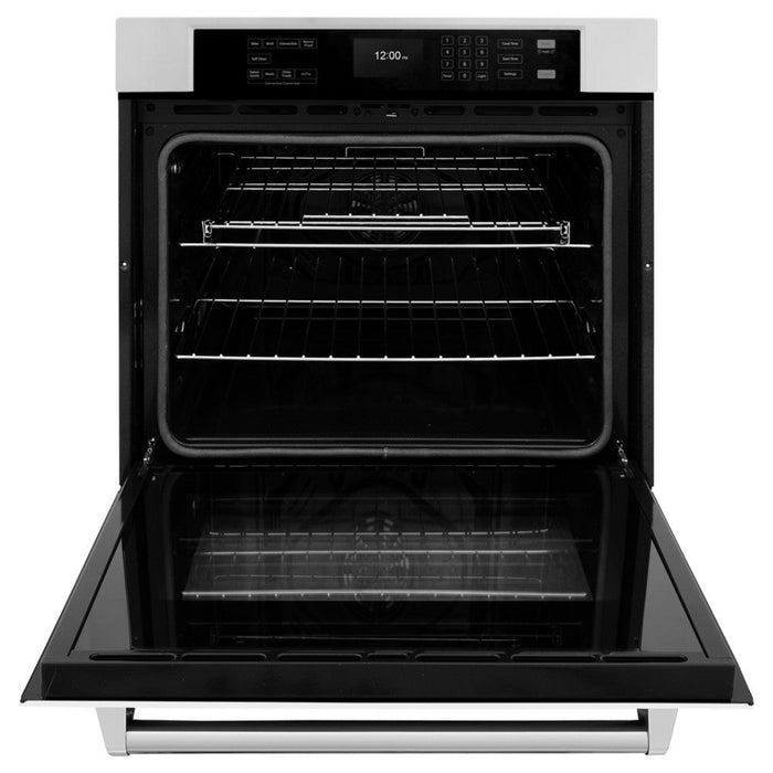 ZLINE 30" Professional True Convection Single Wall Oven with Air Fry and Self Clean in Stainless Steel