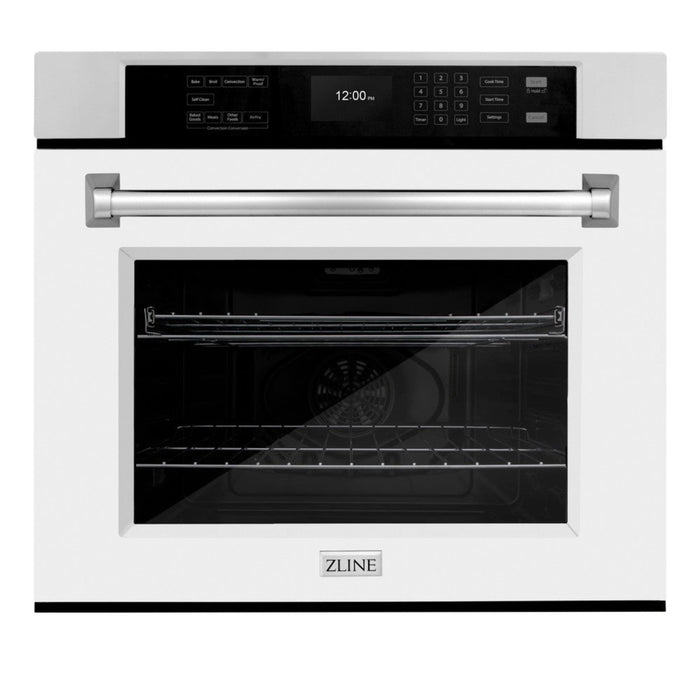 ZLINE 30" Professional True Convection Single Wall Oven with Air Fry and Self Clean in Stainless Steel