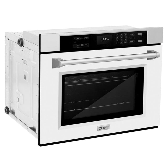 ZLINE 30" Professional True Convection Single Wall Oven with Air Fry and Self Clean in Stainless Steel