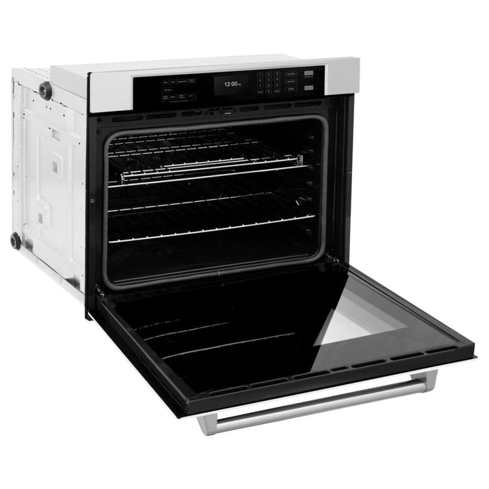 ZLINE 30" Professional True Convection Single Wall Oven with Air Fry and Self Clean in Stainless Steel
