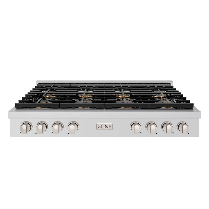ZLINE Paramount Gas Rangetops with 6 and 8 Burner DuoPro™ Cooktops in Stainless Steel