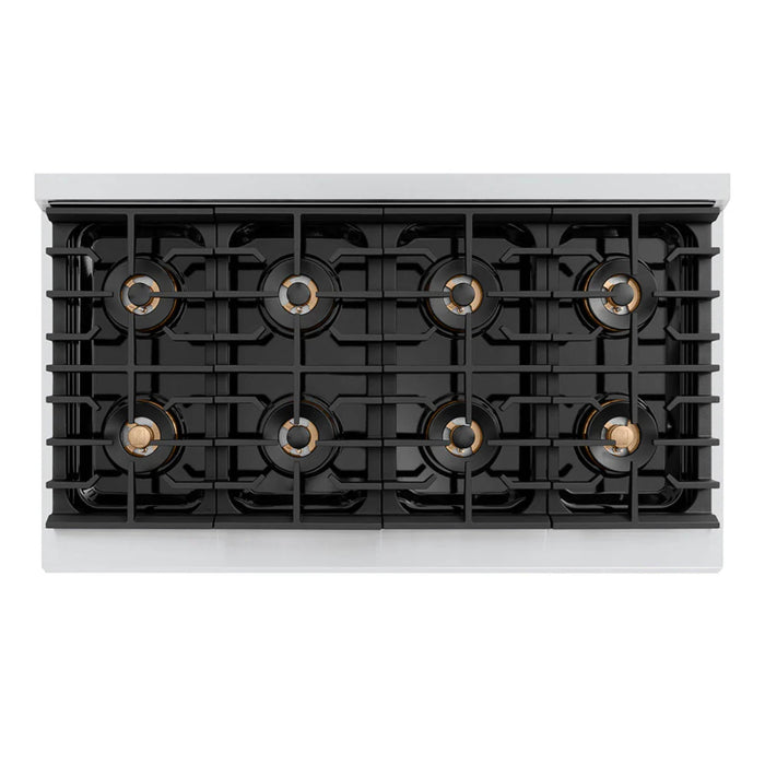 ZLINE Autograph Edition Paramount Dual Fuel Ranges with Matte Black Accents – 36" and 48" Widths